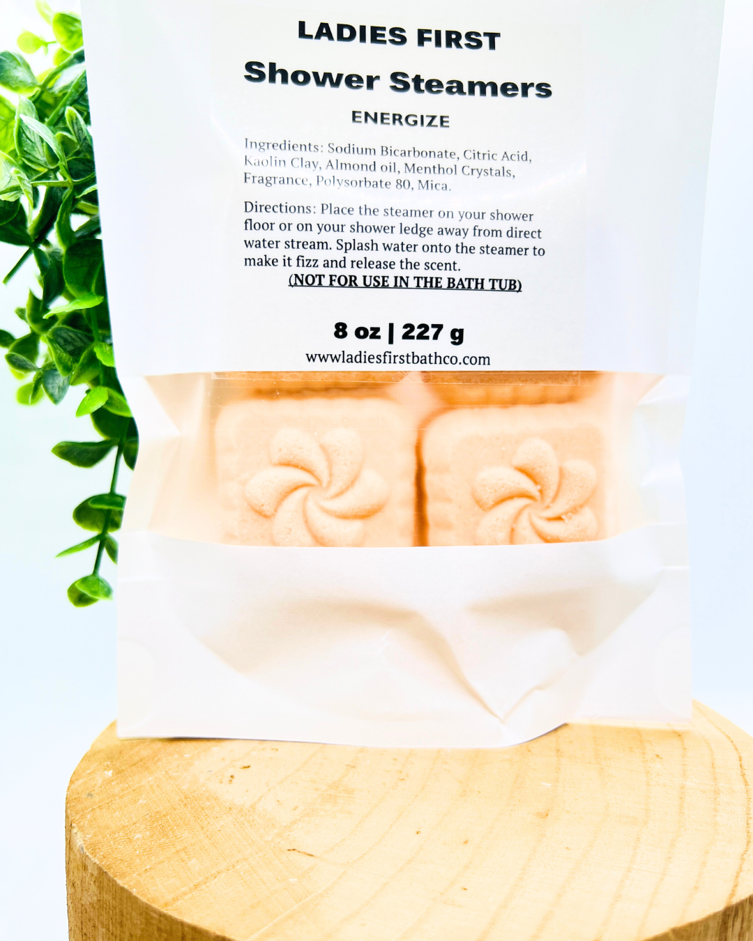 Energize Shower Steamer 4 Pack