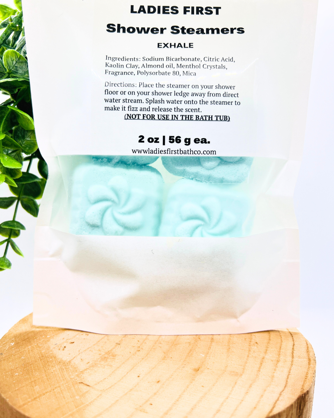 Exhale Shower Steamer 4 Pack