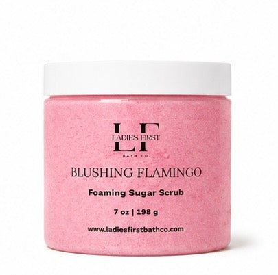 Blushing Flamingo Foaming Sugar Scrub