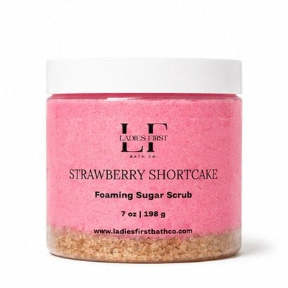 Strawberry Shortcake Foaming Sugar Scrub