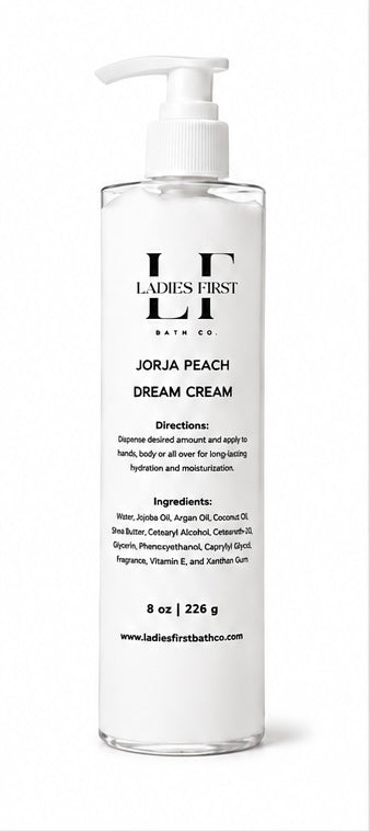 Jorja Peach Dream Cream (Ultra Rich Hand & Body Cream)