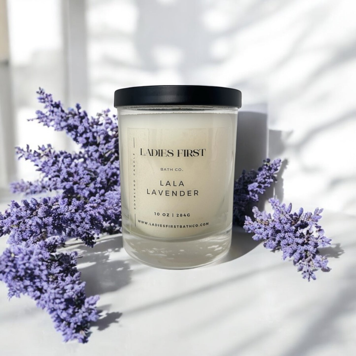 LALA LAVENDER WOOD WICK CANDLES