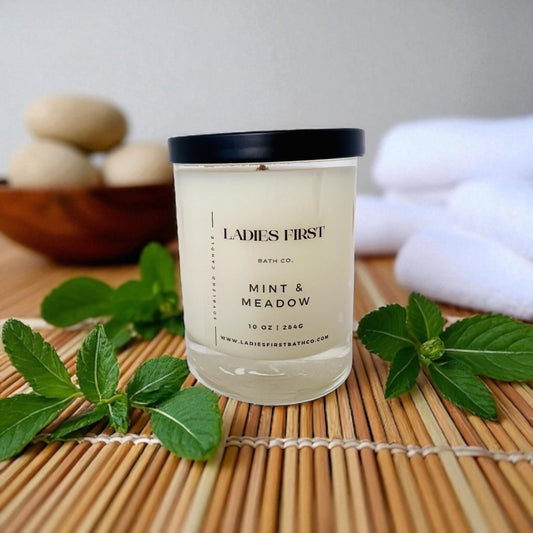 MINT & MEADOW WOOD WICK CANDLES
